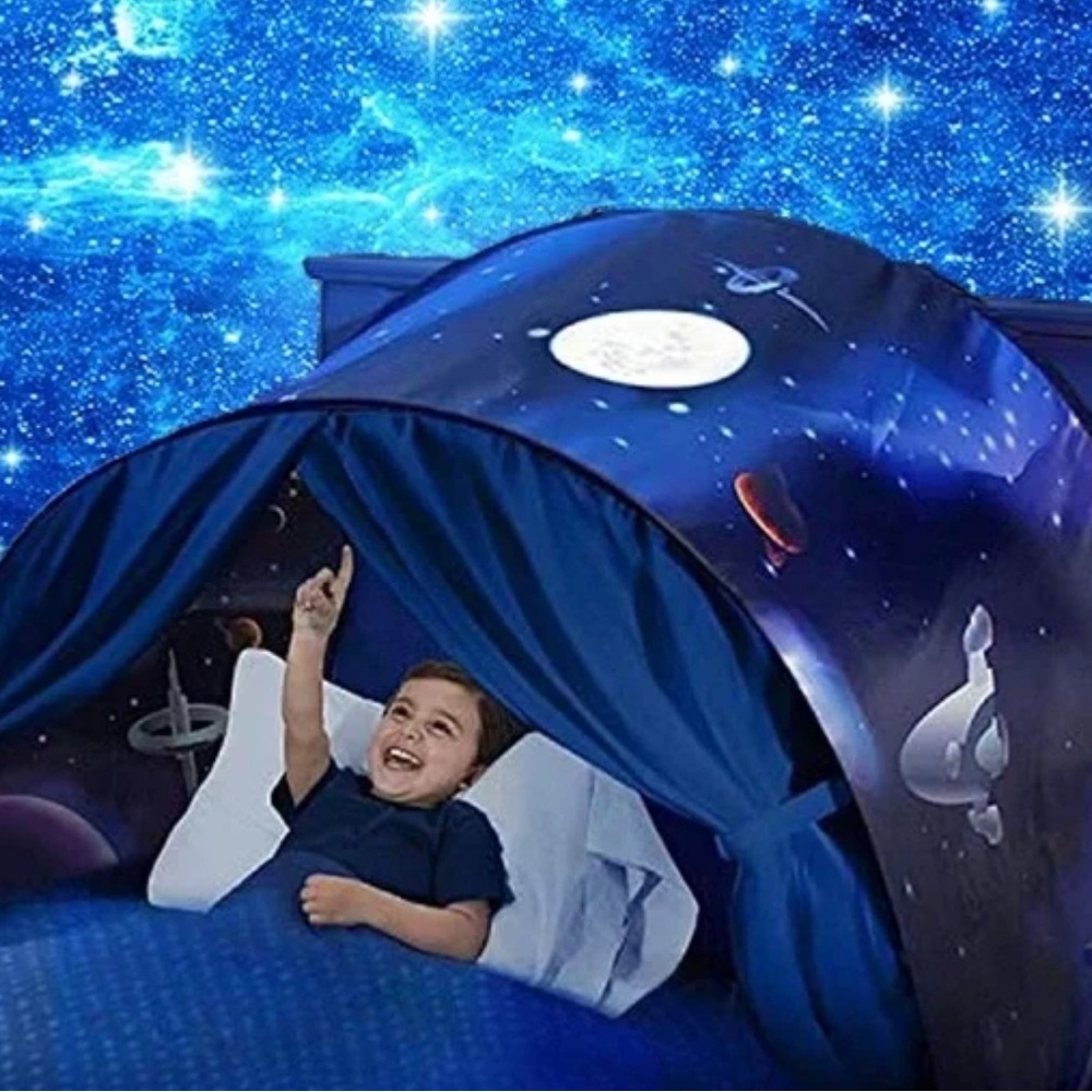 Dream Tents Space Adventure Bed Canopy – Twin Size